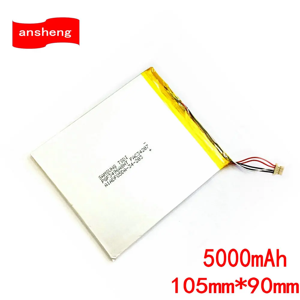Высокое качество 5000 мАч 3095105 батарея для Onda V820W планшета 5 линий батареи