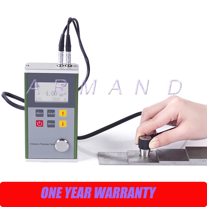Portable Ultrasonic Thickness Tester Leeb331 Digital Thickness Gauge 0.