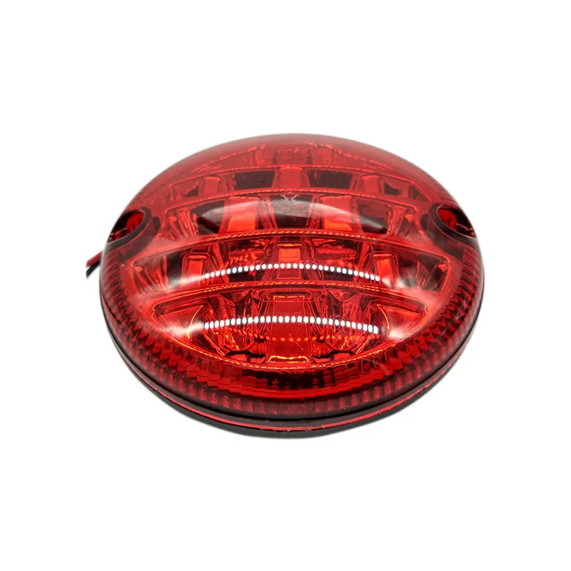 

1PCS 9-33V Universal Red Led Rear Car Fog Lamp Waterproof Brake Stop Light Daytime Car Running Reverse Backup Parking Lamp