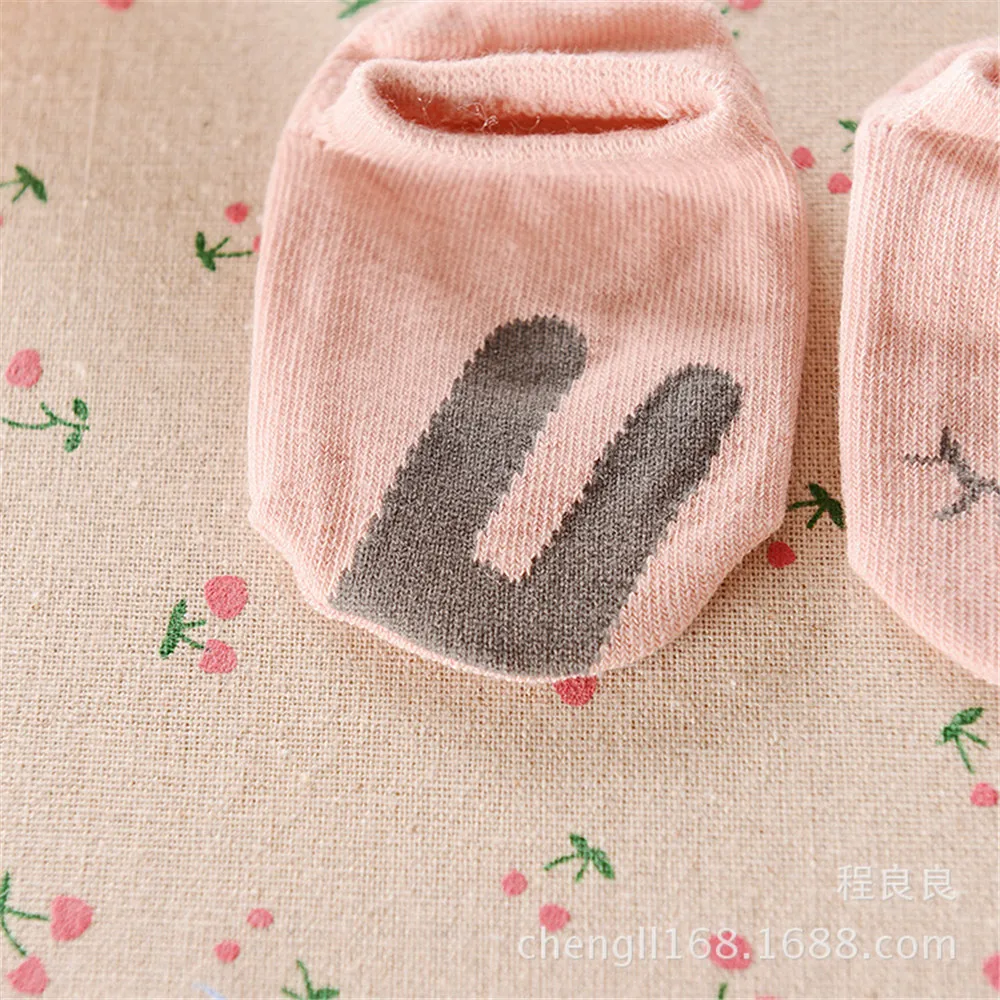 Носки для маленьких девочек с героями мультфильмов детские короткие носки гольфы для маленьких мальчиков, нескользящие носки для новорожденных короткие носки для девочек, хлопковые От 0 до 6 лет