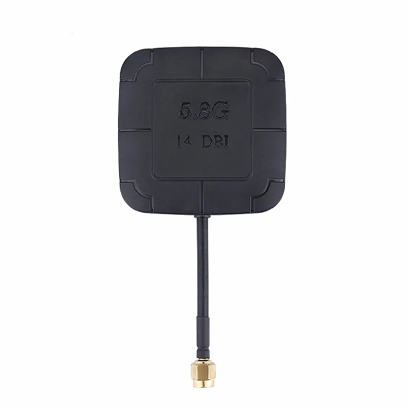 

JMT 5.8G 14DBI High Gain Flat Panel FPV Antenna RP-SMA For Receiver RC Drones Quadcopter