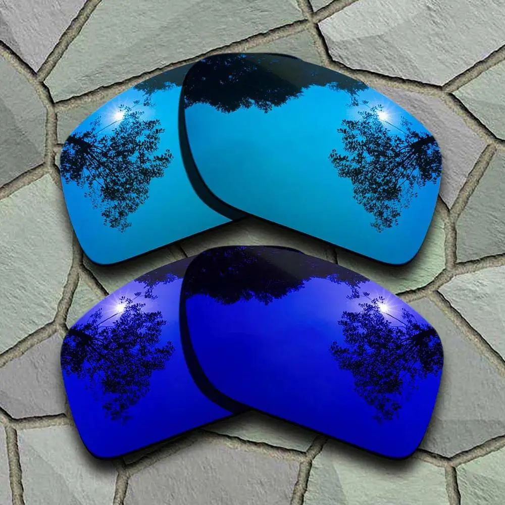 Sky Blue-Violet Blue Небесно-голубые и фиолетовые голубые солнцезащитные очки поляризованные Сменные линзы для солнцезащитных очков - Цвет линз: Sky Blue-Violet Blue