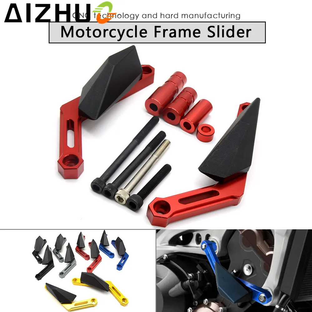 

Motorcycle Frame Slider Falling Protection Motor Engine Shield Protector For Yamaha MT-09 TRACER FZ09 FZ 09 FJ09 FJ 09 XSR900