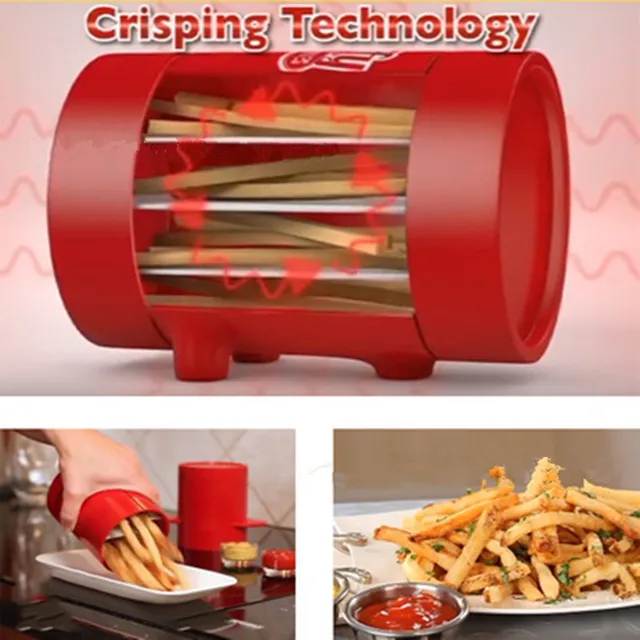 Vegetable Cutter 1pc Microwave Fries Health Machine Potato Chips Vegetable Cutter 1pc Microwave Fries Health Machine Potato Chips Baking Crisping Technology Kitchen Goods