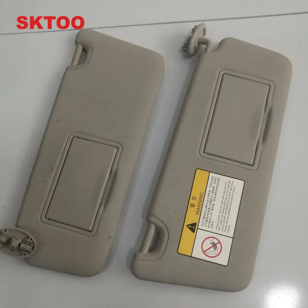 

SKTOO for Changan CS75 sun visor With a cosmetic mirror sun visor beige gray