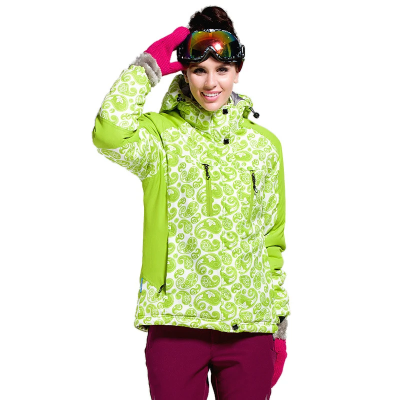 Новая зимняя куртка для сноуборда Женская шерстяная куртка с капюшоном костюмы для спорта на открытом воздухе женский теплый лыжный костюм утолщенное ветрозащитное пальто