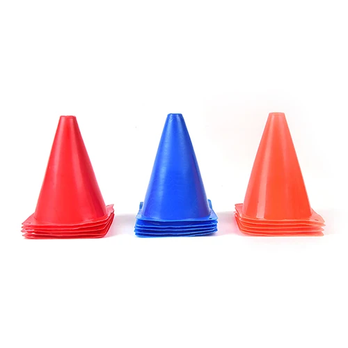18 cm 5 piezas de seguridad multifunción agilidad cono para fútbol Rugby deportes campo práctica taladro marcado