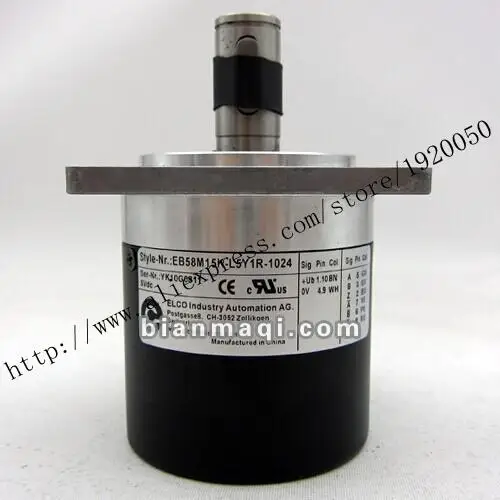 

The Elco ELCO Spindle EB58M15K-L5Y1R-1024 line rotary encoder 1024