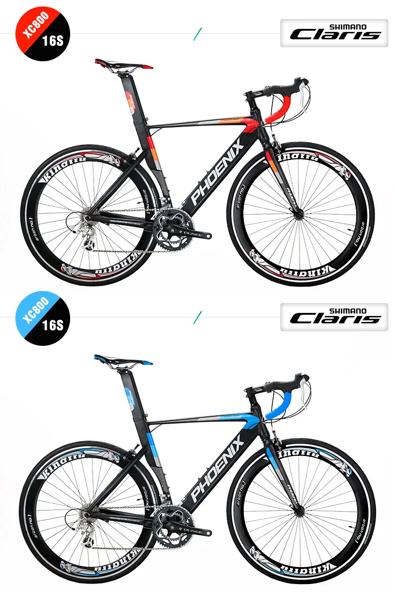 Clearance New Brand Road Cycling Bike Aluminum Alloy Frame 700CC 14/16 Speed Racing Bicycle Outdoor Sports Bicicleta 7