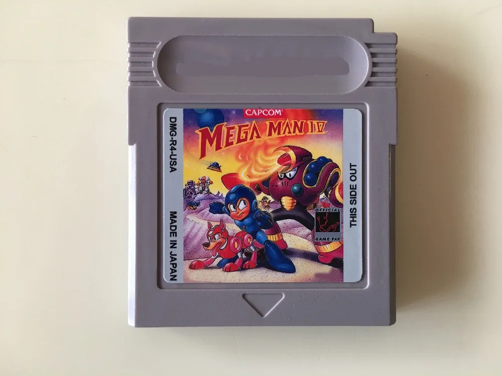 8bit игровая карта: Mega Man 4(версия США