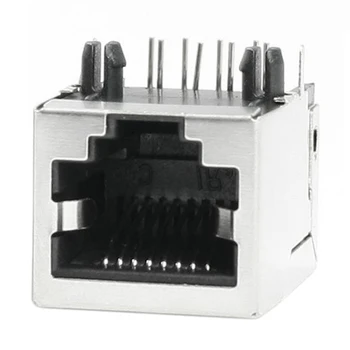 

15Pcs RJ45 PCB Jack Modular Network Female Connector 8 Right Angle Pins