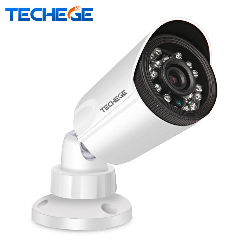 Techege 1280*720 xm310 + h42 CCTV Камера IP66 Водонепроницаемый HD сети 1.0mp 1000tvl AHD день/Nignt видения
