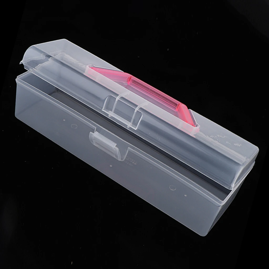 

Plastic Doll Clear Storage Box Organizer Case for 1/6 BJD, Pink Dolls Keep Box Dolls Accessory