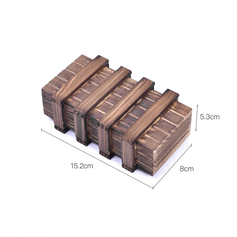 Винтажная деревянная коробка-головоломка с секретным ящиком, магические фокусы, тайная коробка, Магическая деревянная головоломка, игрушки, иллюзия, трюк, реквизит, подарки