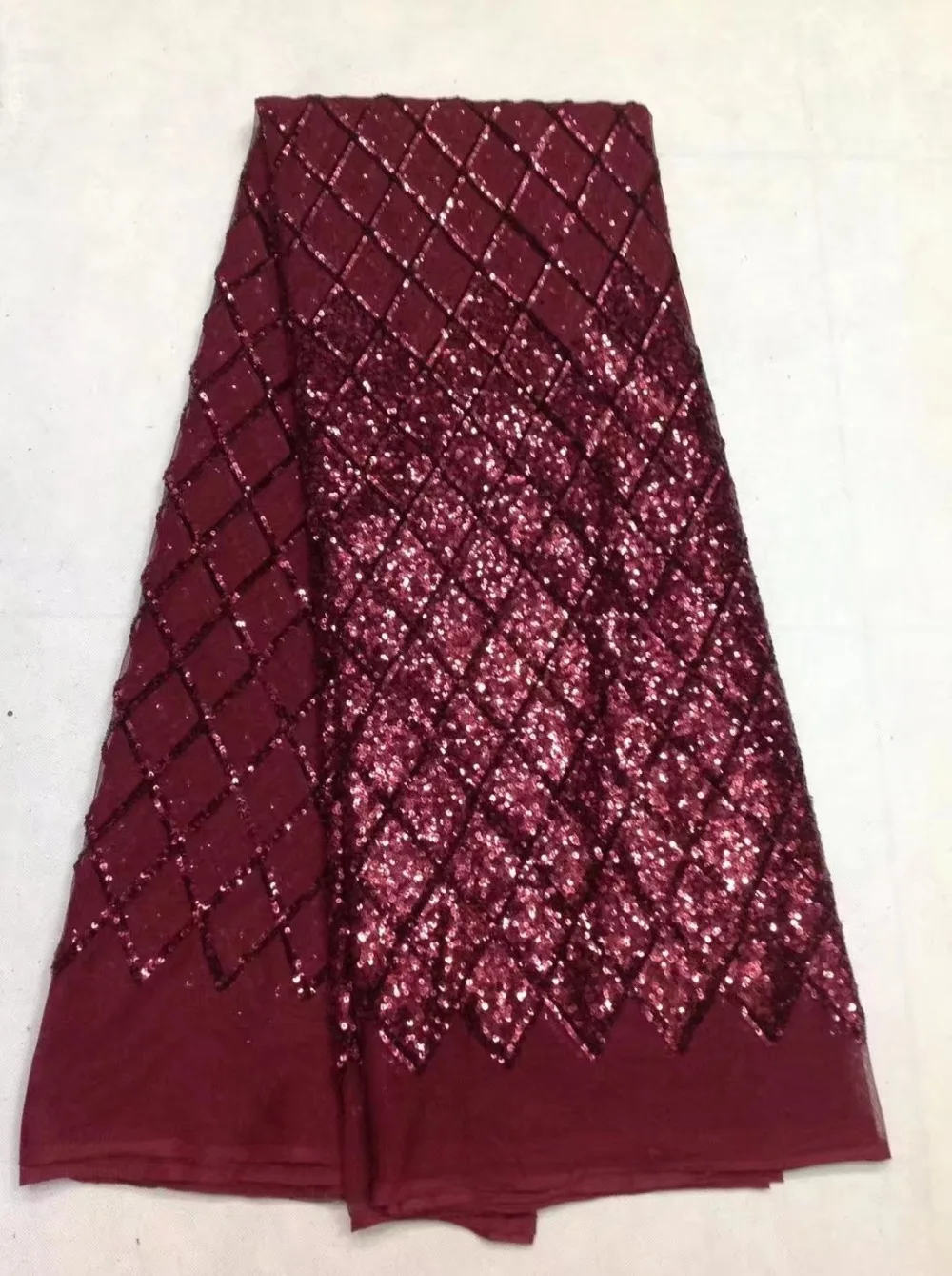 

) Beautiful African net lace fabric with sequins, French lace fabric, net lace for dress !