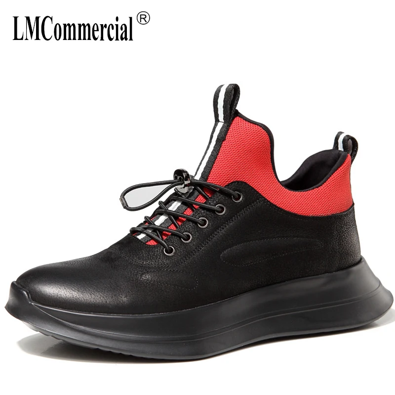 

hip-hop high top casual shoes men Genuine Leather chelsea boots mens all-match cowhide desert boots man cowboy boots fashion