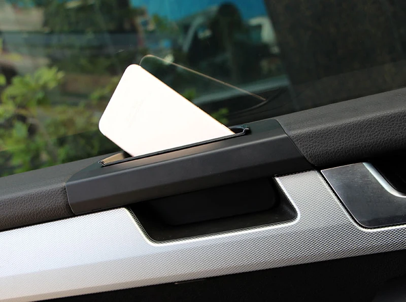 

For Volkswagen Transporter T6 Multivan 2017 2018 Plastic Interior Front Door Storage Box Glove Organizer Container Tray 2pcs