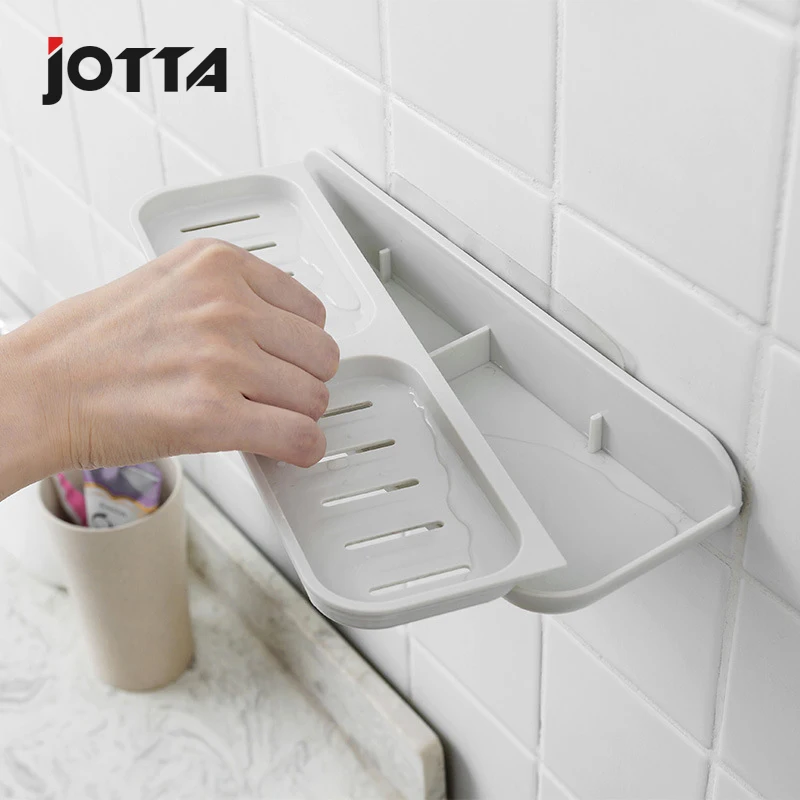 Soap box bituminous soap rack double bathroom hanging double row creative perforated suction cup wall hanging suction wall bathr