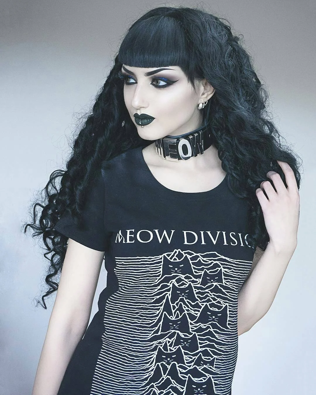 

Fashionshow-JF Summer Meow Division Unknown Pleasure Women T-Shirt Cotton High Quality Short Sleeve O-Neck Tops Tee