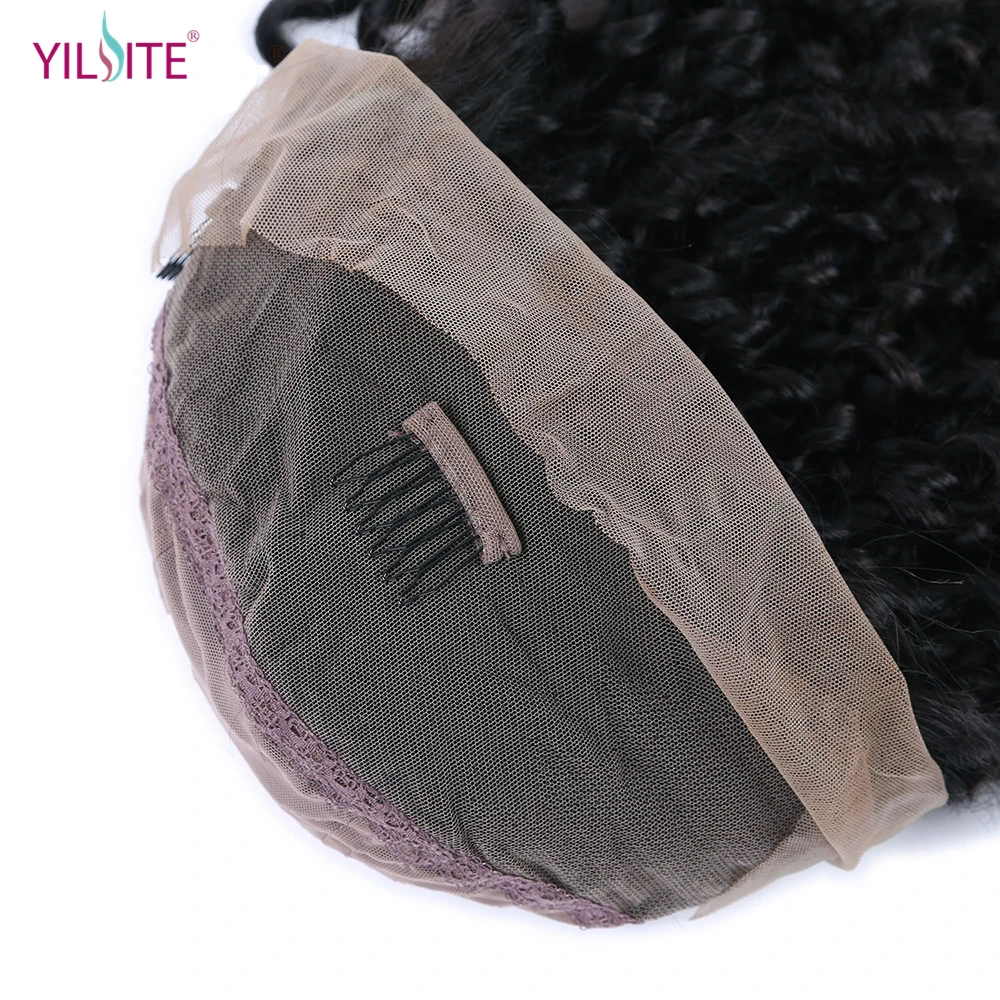 YILITE 360 синтетический парик 180% густые натуральные волосы парики для женщин
