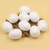 20PCS/lot 4CM White Foam Eggs Modelling Polystyrene Styrofoam Foam Ball Eggs Shape  DIY Christmas Party Decorations Kids Gifts ► Photo 2/6