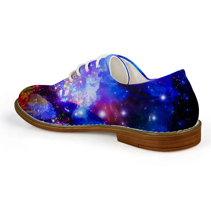 Galaxy 3d C4312ce Pour Dentelle ca5185ce Oxford up 2018 Noisydesigns Cuir cc4105ce c4314ce Affiches Décontractée Star Chaussures Richelieus Hommes Space Mode En Appartements UqqZRP0Yw