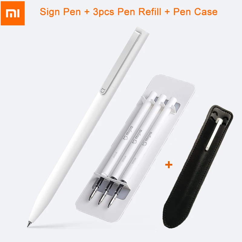 Оригинальная ручка для подписи Xiaomi Mijia 0 5 мм xiaomi Mi PREMEC гладкая швейцарская