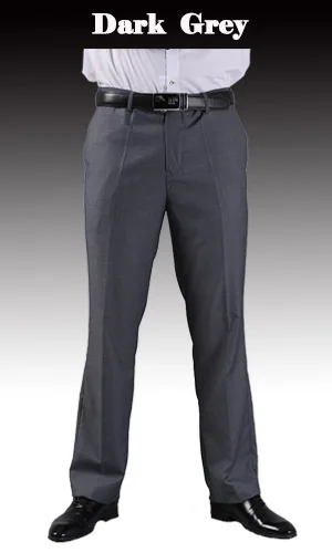Тонкие брюки мужской формальный деловой Slim Fit Свадебный костюм брюки Diamond синий цвет красного вина черные брюки Размеры 44 плюс Размеры A37 - Цвет: Dark Grey