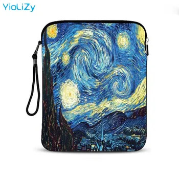 

Van Gogh print 9.7 10.1 inch tablet Protective case laptop bag Cover notebook sleeve pouch For iPad Air pro 2 lenovo IP-24818