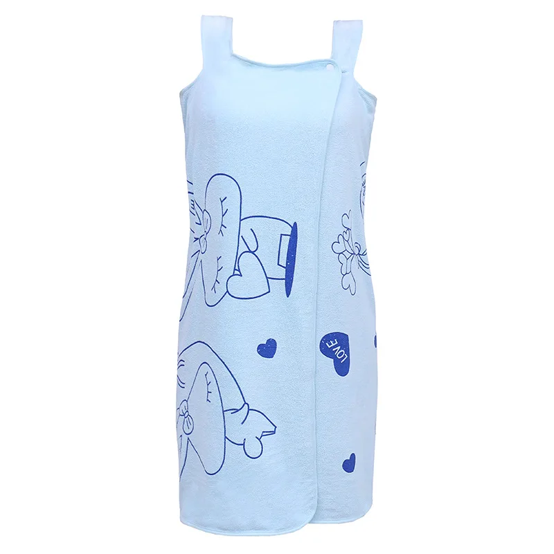 

Aook New Variety Bathrobes Can be worn in a bath skirt Microfiber thickening soft absorbent towel multi-color optional