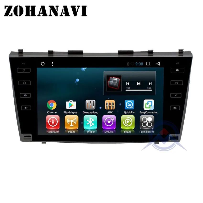 2G ram 32GB rom 9 дюймов Android 9,0 Octacore автомобильный DVD для TOYOTA CAMRY AURION V40 2007 2008 2009 2011 авто радио gps навигация