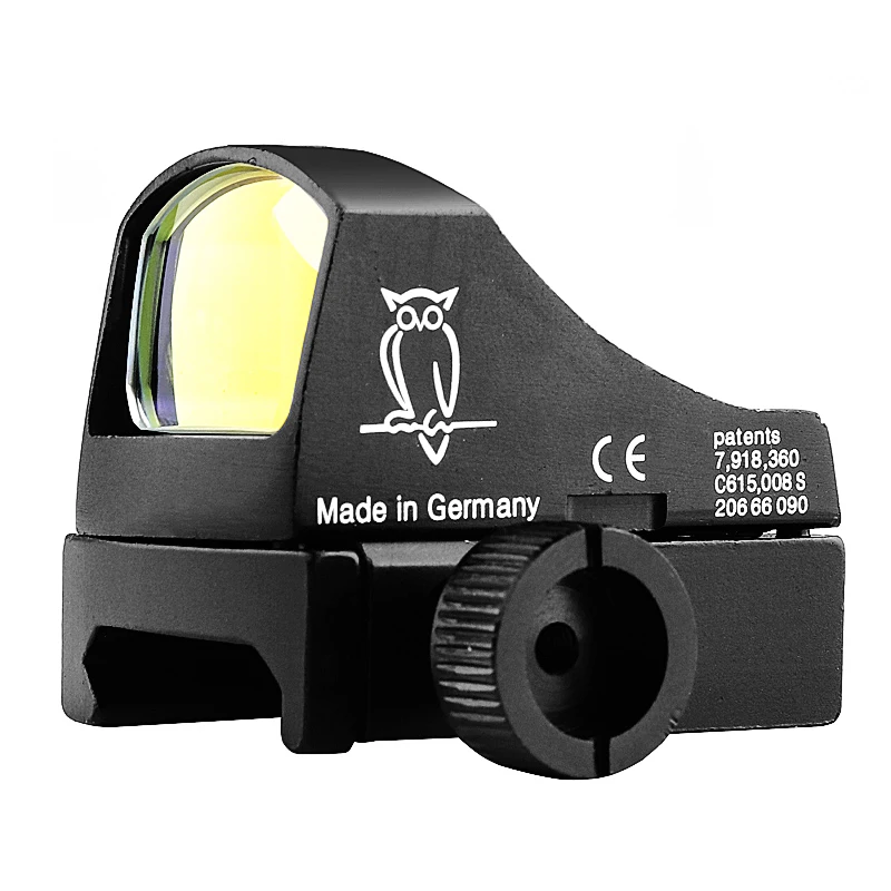Escopo para Airsoft Caça Vista Tactical Dot Riflescope Reflex Holográfica Sight Auto Brilho Mira Laser Doc Red 6 Caça doc vista tactical red dot riflescope