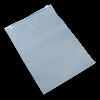 

35*45cm 10Pcs/lot Matte Clear Slide Zipper Underwear Storage Packaging Bag Plastic Zip Lock Packing Bag for Travel Supplies Pack