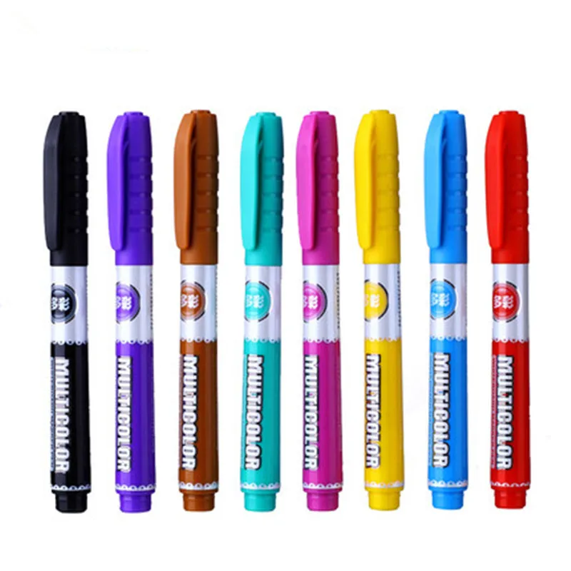 12 Colors HIgh Quality White Board Marker Pen Eco friendly Non toxic