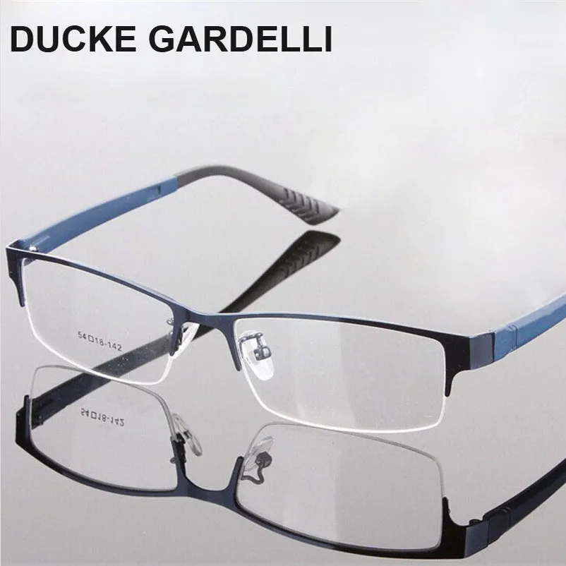 DUCKE GARDELLI новые очки металлические полуоправы оптические оправы очки для мужчин женщин рецепт близорукость очки Óculos