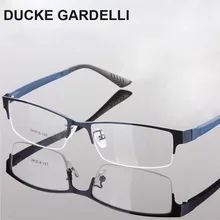 DUCKE GARDELLI новые очки металлические полуоправы оптические оправы очки для мужчин женщин рецепт близорукость очки Óculos