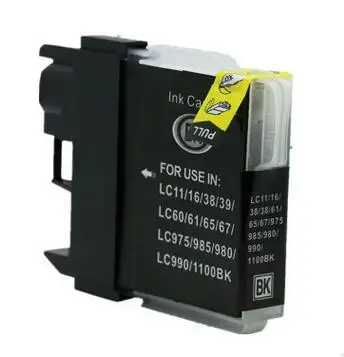Hisaint 2 шт. Новый чернильный картридж для Brother LC39 LC985 LC975 DCP J125 J315W J515W струйный принтер
