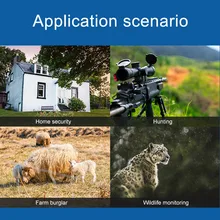 Охота Камера ИК-светодиодов Ночное видение видеокамера Водонепроницаемая камера для разведки местности для мониторинга SMN88