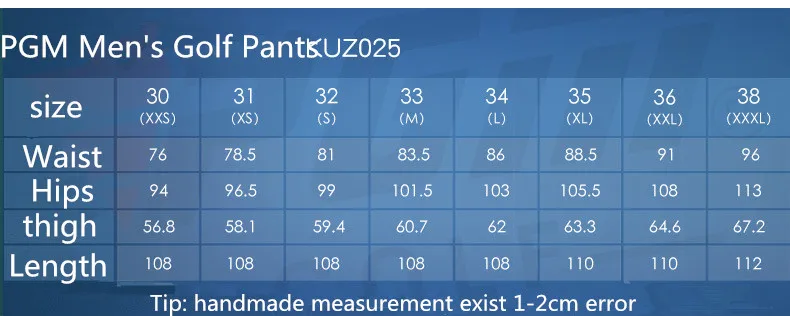 Новинка года PGM осень Гольф Спортивная Брюки для девочек Для мужчин весенние тонкие Гольф Мотобрюки мужской ярких цветов высокие эластичные быстросохнущая Гольф Брюки для девочек 30
