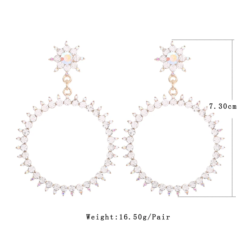 boho pendant earrings for women big earrings statement earrings Size