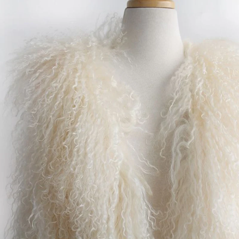 Women's Winter Faux Fox Fur Long Vest Coat Fluffy Sleeveless Soft Hairy Overcoats 2018 Fashion Elegant Female Waistcoat