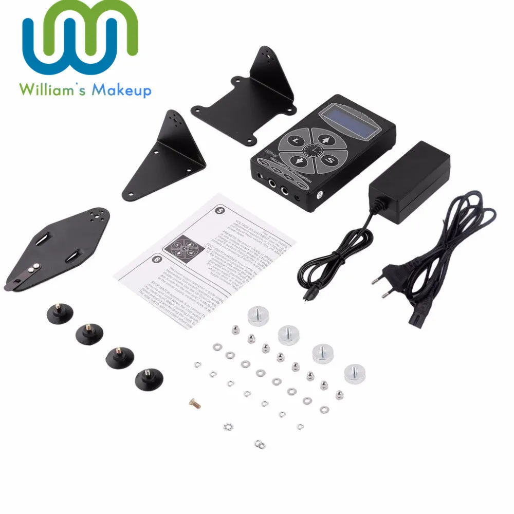 

HP-2 Tattoo Power Supply Hurricane Professional Power Supply Digital Dual LCD Display Tattooing Power Supply Machines EU Plug