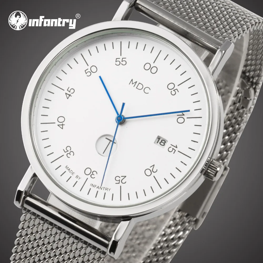 

MDC Mens Watches Top Brand Luxury 2018 Minimalist Watch Men Women Gold Silver Metal Mesh Leather Strap Clock Relogio Masculino