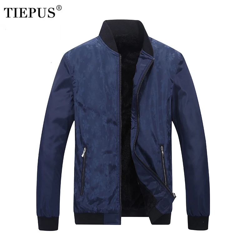 Jacket Men Fashion Casual Loose Mens Jacket Sportswear Bomber Jacket Mens Plus velvet jackets and Coats Plus Size M- 4XL 5XL