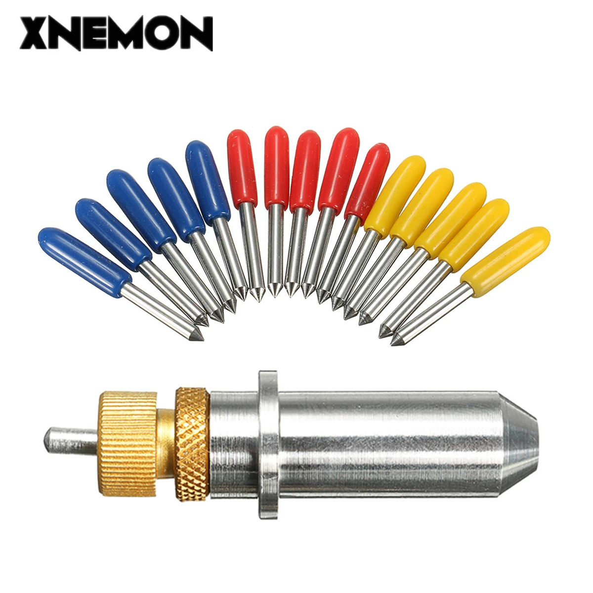 XNEMON Roland Cutting Plotter Vinyl Cutter Blade Holder +15pcs 30 45 60 Degrees Blades For Most Domestic And Imported | Инструменты
