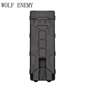 

WOLF ENEMY 10 Rounds ABS Tactical Pouch Reload Holder Molle Pouch for 12 Gauge Magazine Pouch Ammo Round Cartridge Holder