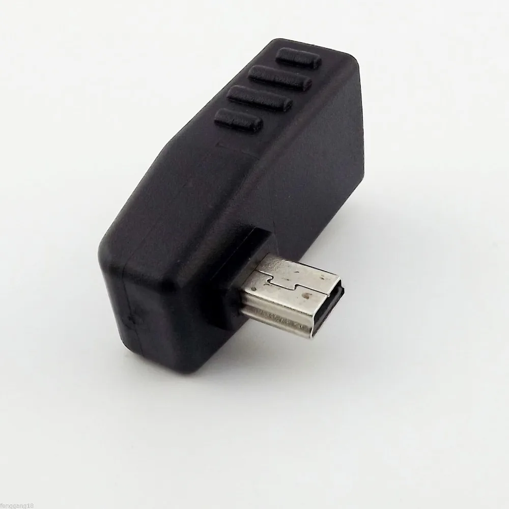 Черный угловой мини USB 5 контактный B папа 2 0 Тип A хост адаптер OTG 10 шт.|usb 2.0|usb 2.0 ausb a |