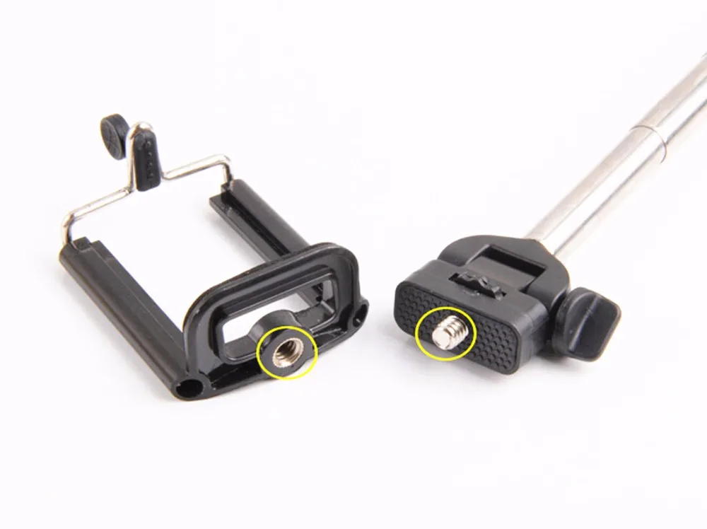 Universal Mobile Phone Clip Holder Mount Bracket Adapter for Smartphone Camera Cell Phone Tripod Stand Mount Adapter Monopod (5)
