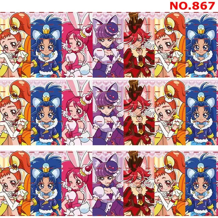 896 30 De Réductionnouveau 50 Mètres Mignon Joli Motif De Ruban De Cure Imprimé Gros Grain Japonais Dessin Animé Rubans Livraison Gratuite In