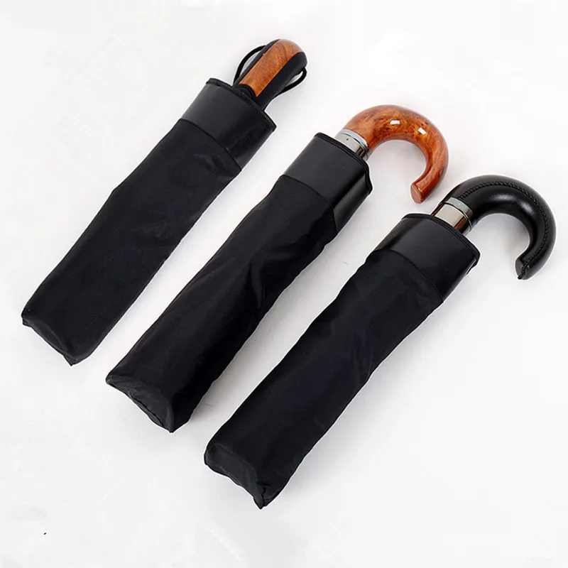 Three Style Wind Resistant Business Folding Automatic Rain Umbrella